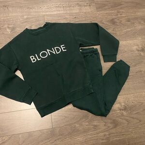 Brunette the label sweat suit